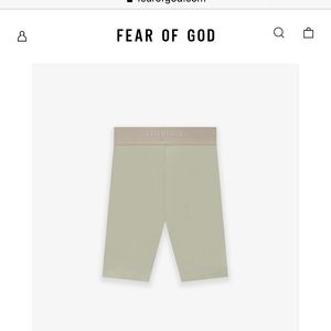 Fear Of God Essentials Brand new never worn sports shorts XS women’s